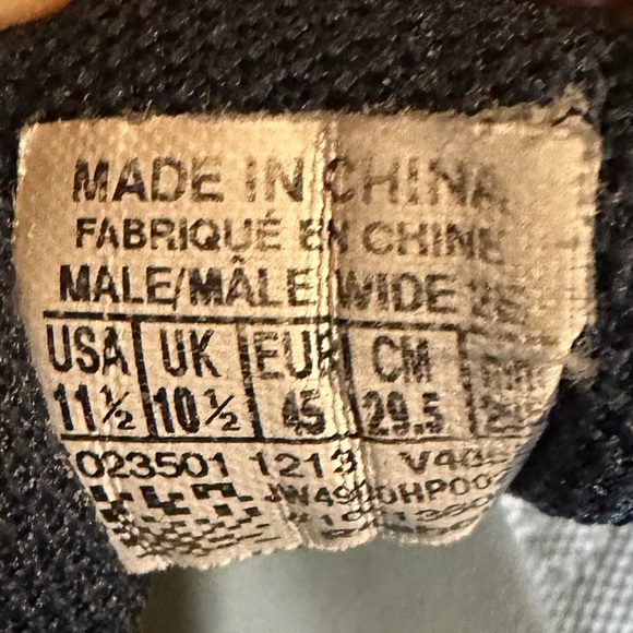 REEBOK 11.5 WIDE 2E ZIGTECH ZIGLITE WHITE GRAY NAVY RUN WALK ATHLETIC CASUAL - Picture 12 of 12